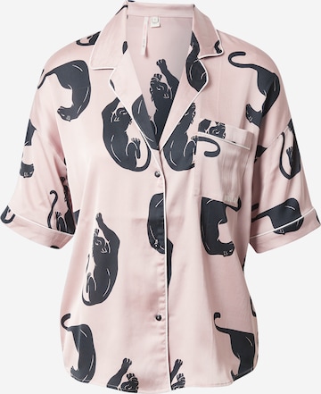 River Island - Camisa de pijama em roxo: frente
