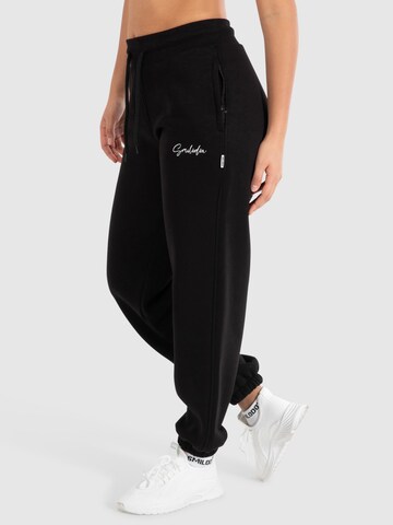 Smilodox Tapered Hose 'Calma' in Schwarz