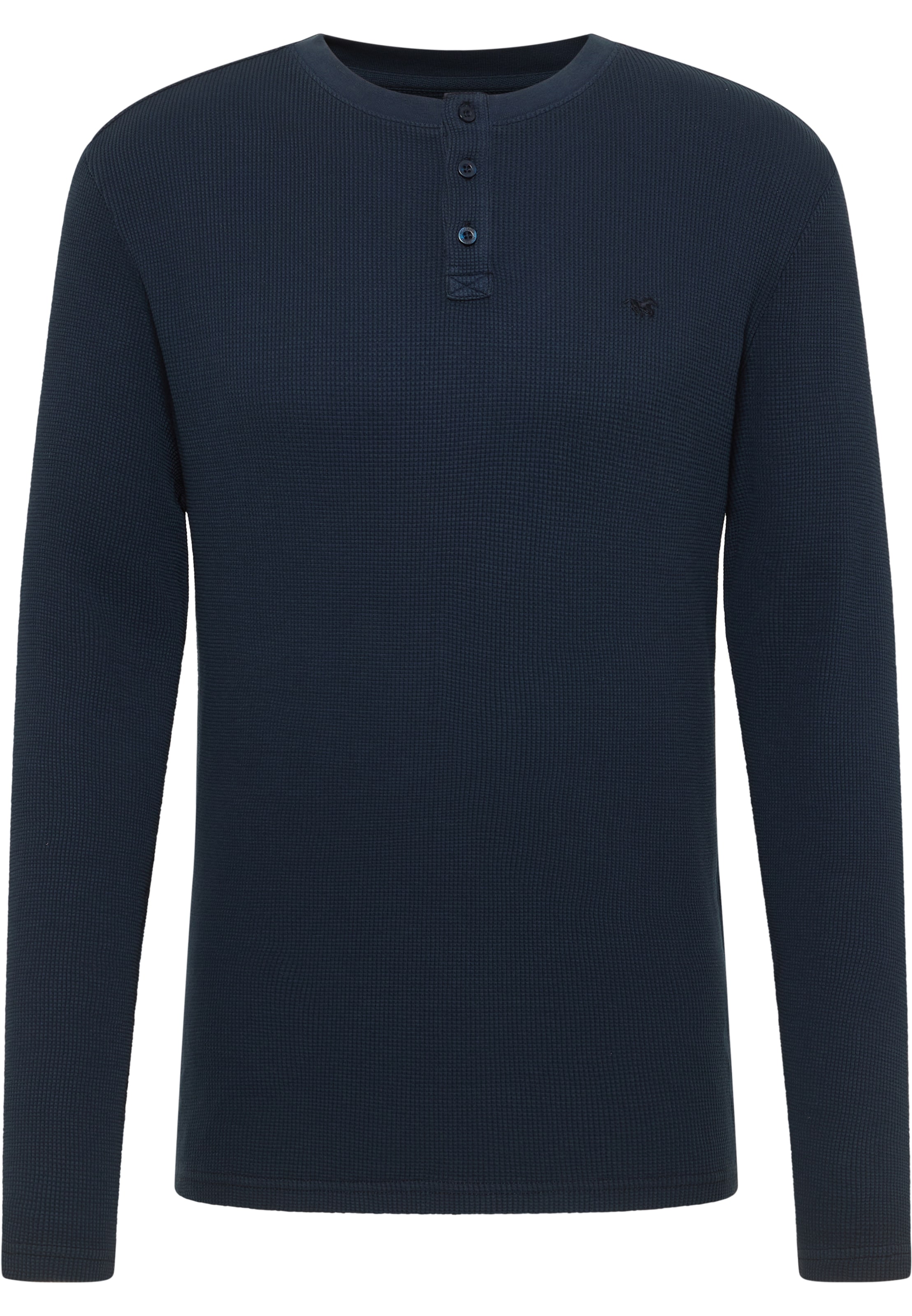 MUSTANG T-Shirt 'Atchison' in Blau: Vorderseite