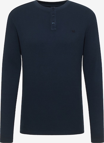 MUSTANG T-Shirt 'Atchison' in Blau: Vorderseite