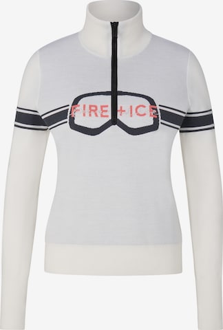 Bogner Fire + Ice Athletic Sweater 'Azra' in White: front