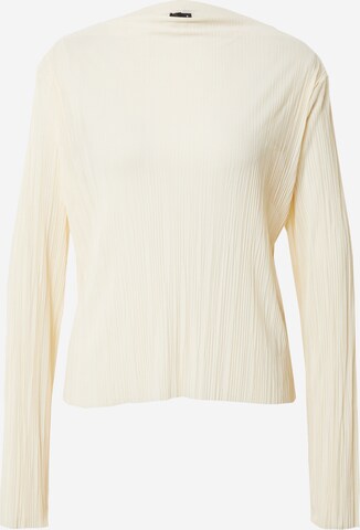 Gina Tricot T-shirt 'Malin' i beige: framsida