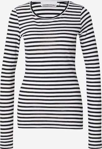 ARMEDANGELS Shirt 'Enriccaa' in Zwart: voorkant