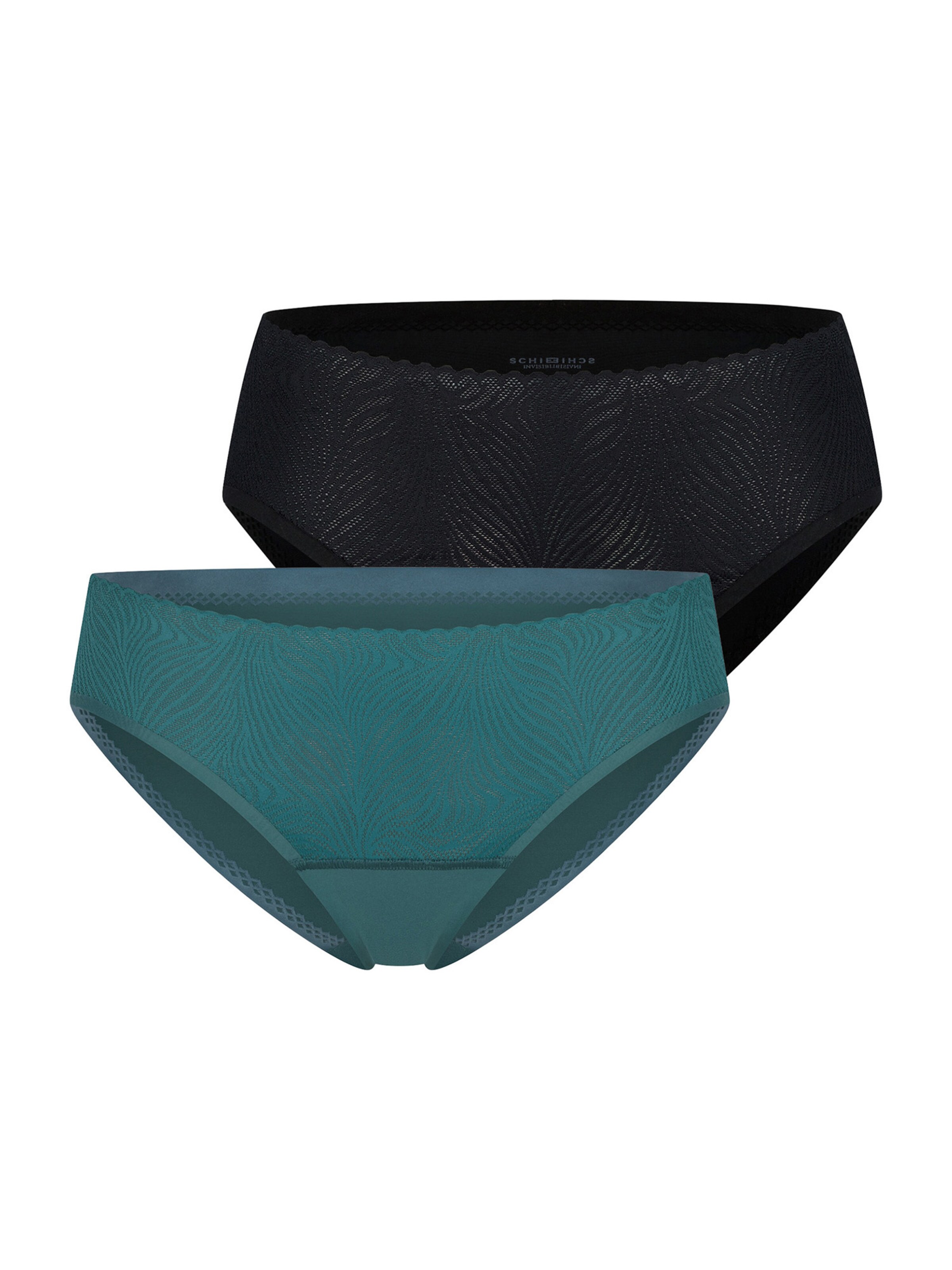 Slip ' Invisible Soft Lace ' SCHIESSER en vert : devant