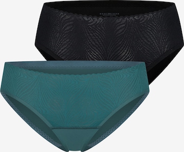 Slip ' Invisible Soft Lace ' SCHIESSER en vert : devant