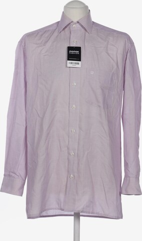 OLYMP Button Up Shirt in M in Pink: front