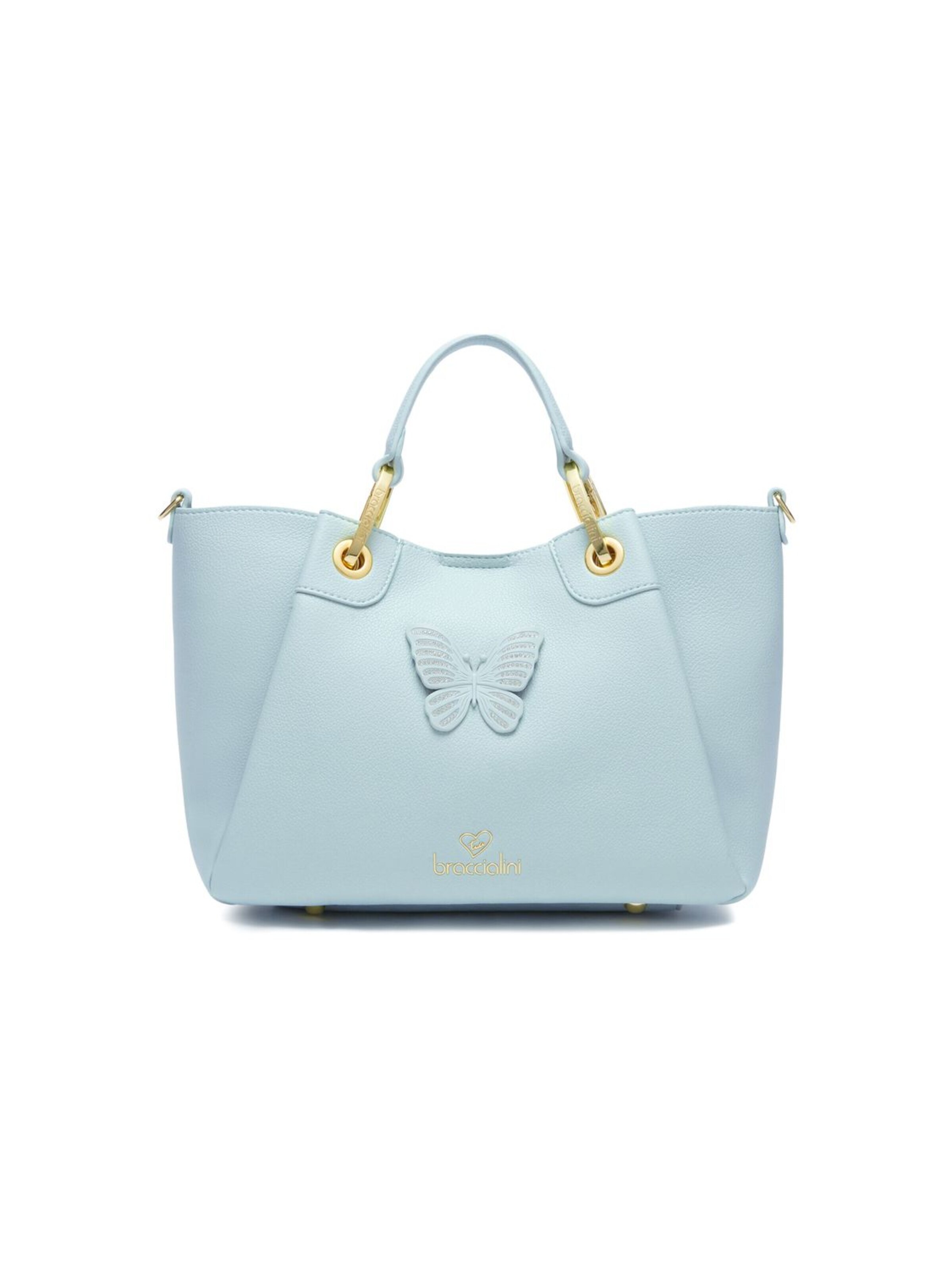 Braccialini Handbag 'Amy Bijoux' in Blue: front
