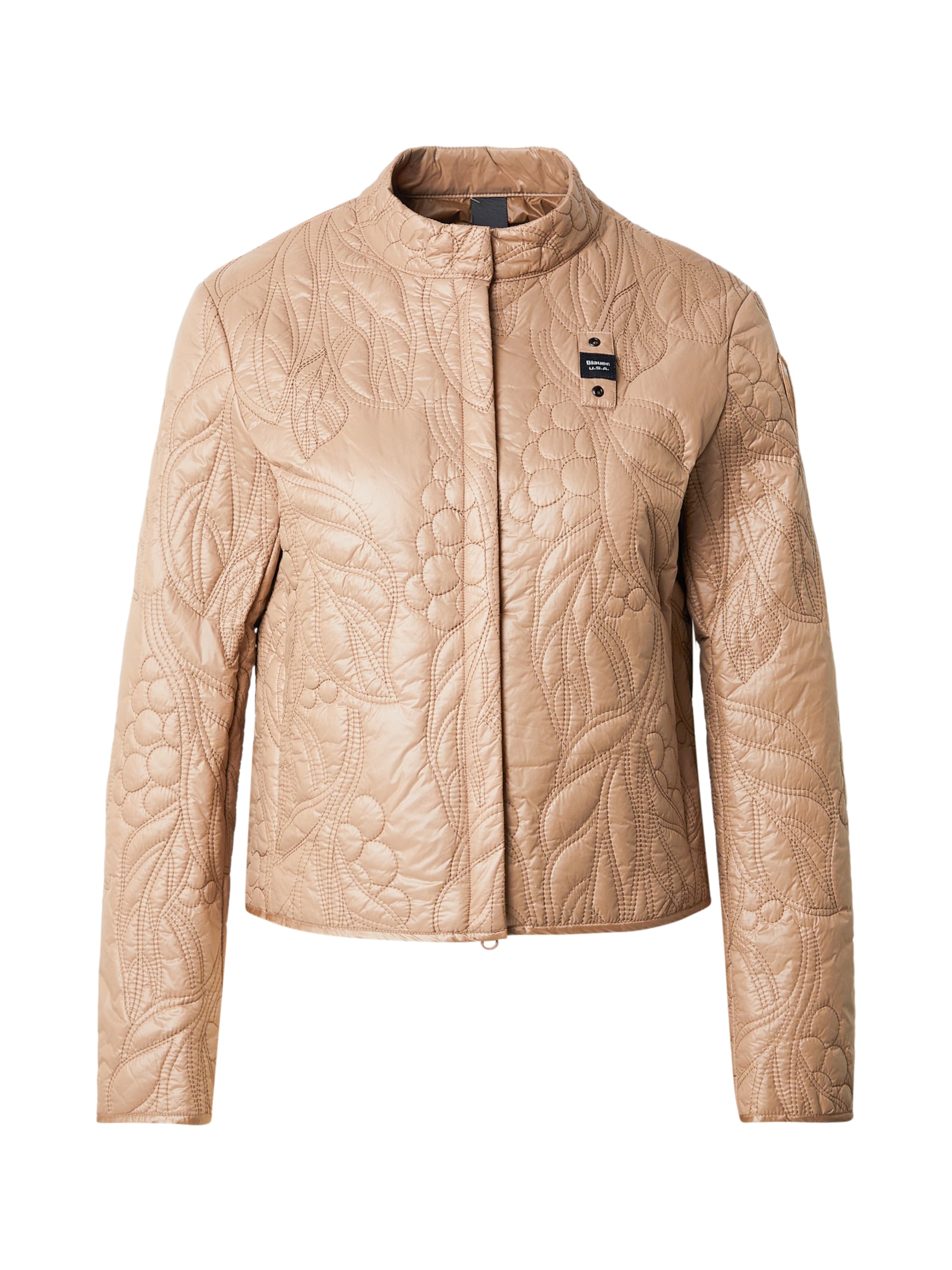 Blauer.USA Between-season jacket in Beige: front