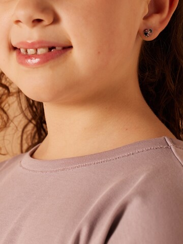 Boucles d'oreilles Lucardi en argent : devant