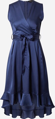 Mela London Kokteilové šaty - Modrá: predná strana