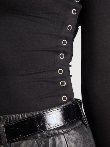 WEEKDAY Póló 'Mina' - fekete