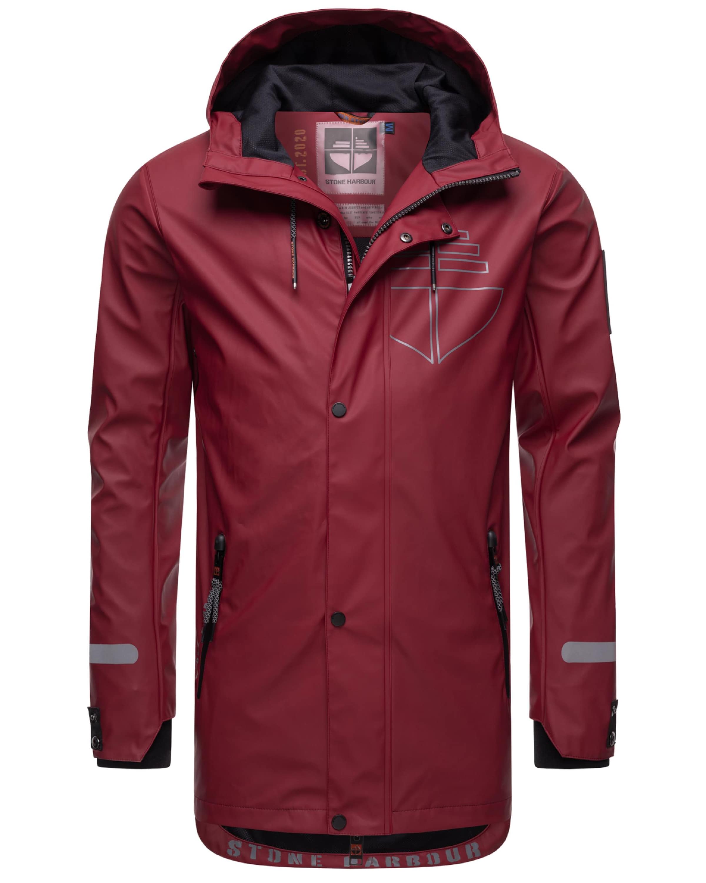 STONE HARBOUR Funktsionaalne jope 'Tamio', värv punane