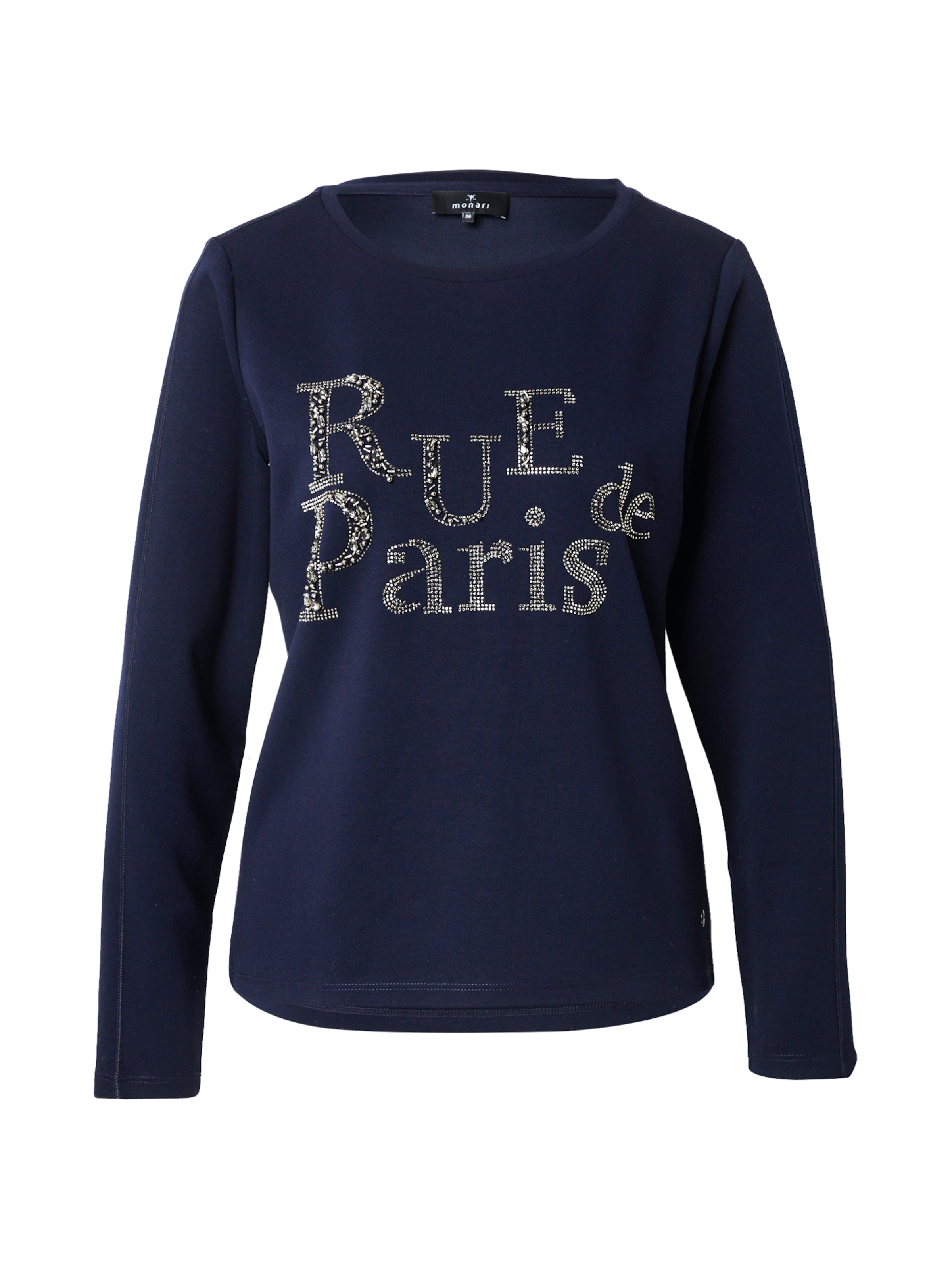 monari Тениска в синьо: отпред