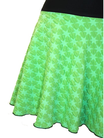 dunkle design Rock 'Stern' in Grün