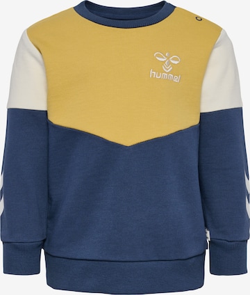 Pull-over Hummel en bleu : devant