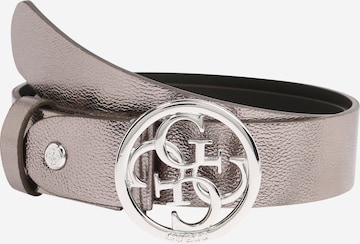 Ceinture 'Sandrine' GUESS en argent : devant