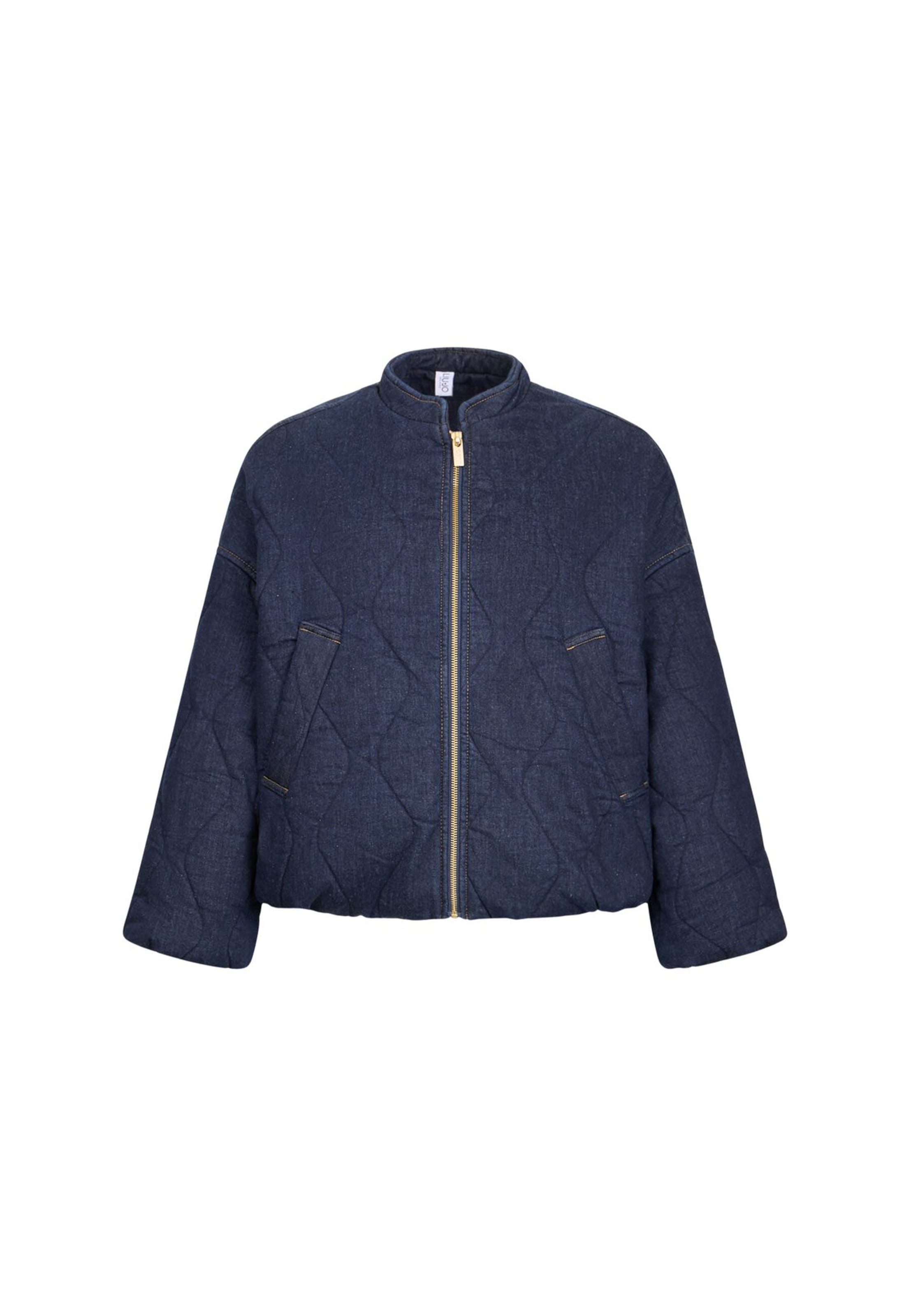 Liu Jo Přechodná bunda - modrá džínovina, Produkt