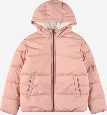 UNITED COLORS OF BENETTON Zimní bunda – pink: přední strana