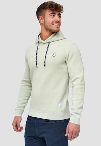 INDICODE JEANS Sweatshirt 'Longview' in Groen