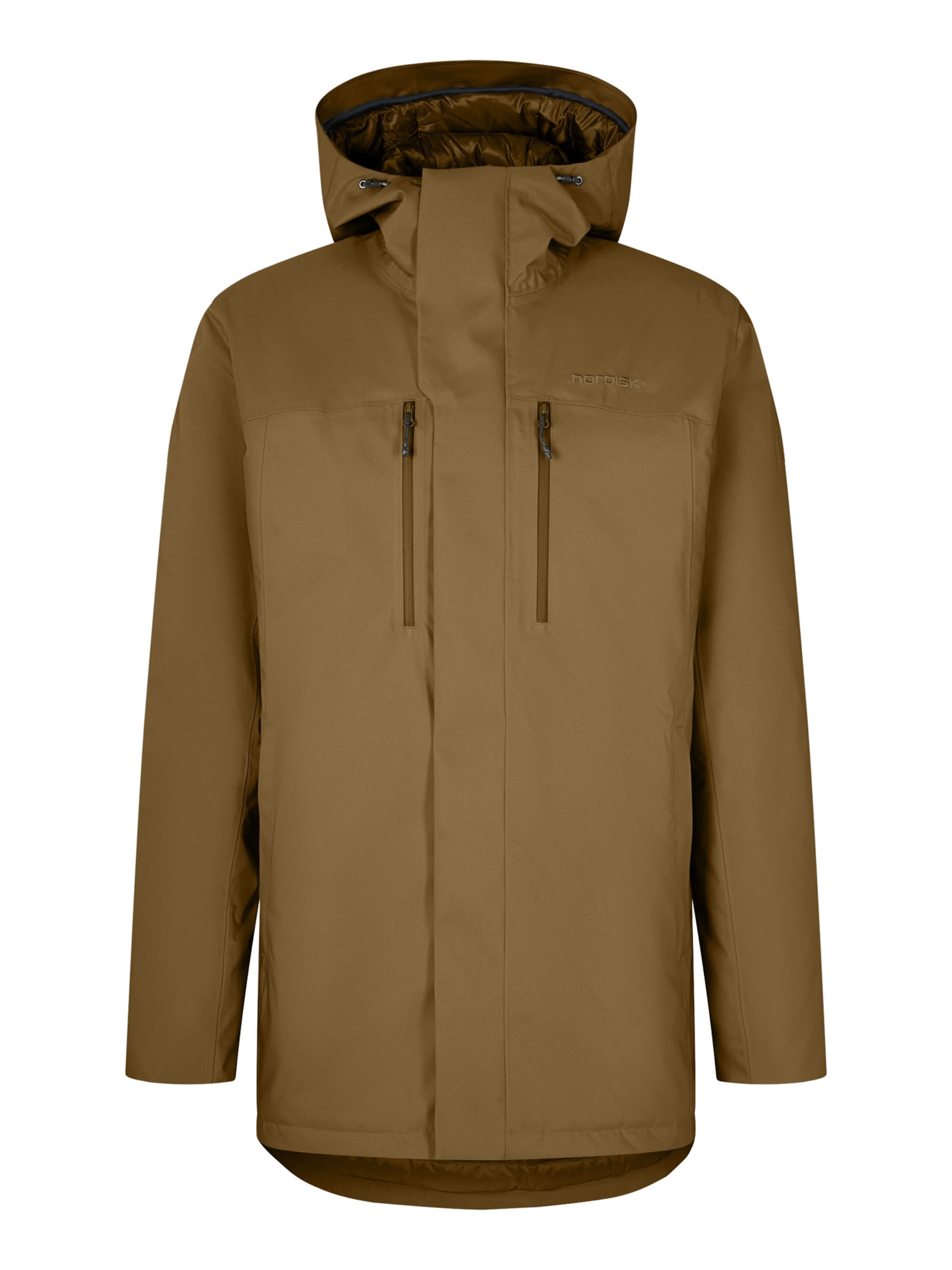 NORDISK Winterjacke 'Lauge'‌‌‌‌‌‌‌‌‌‌ in Braun: Vorderseite