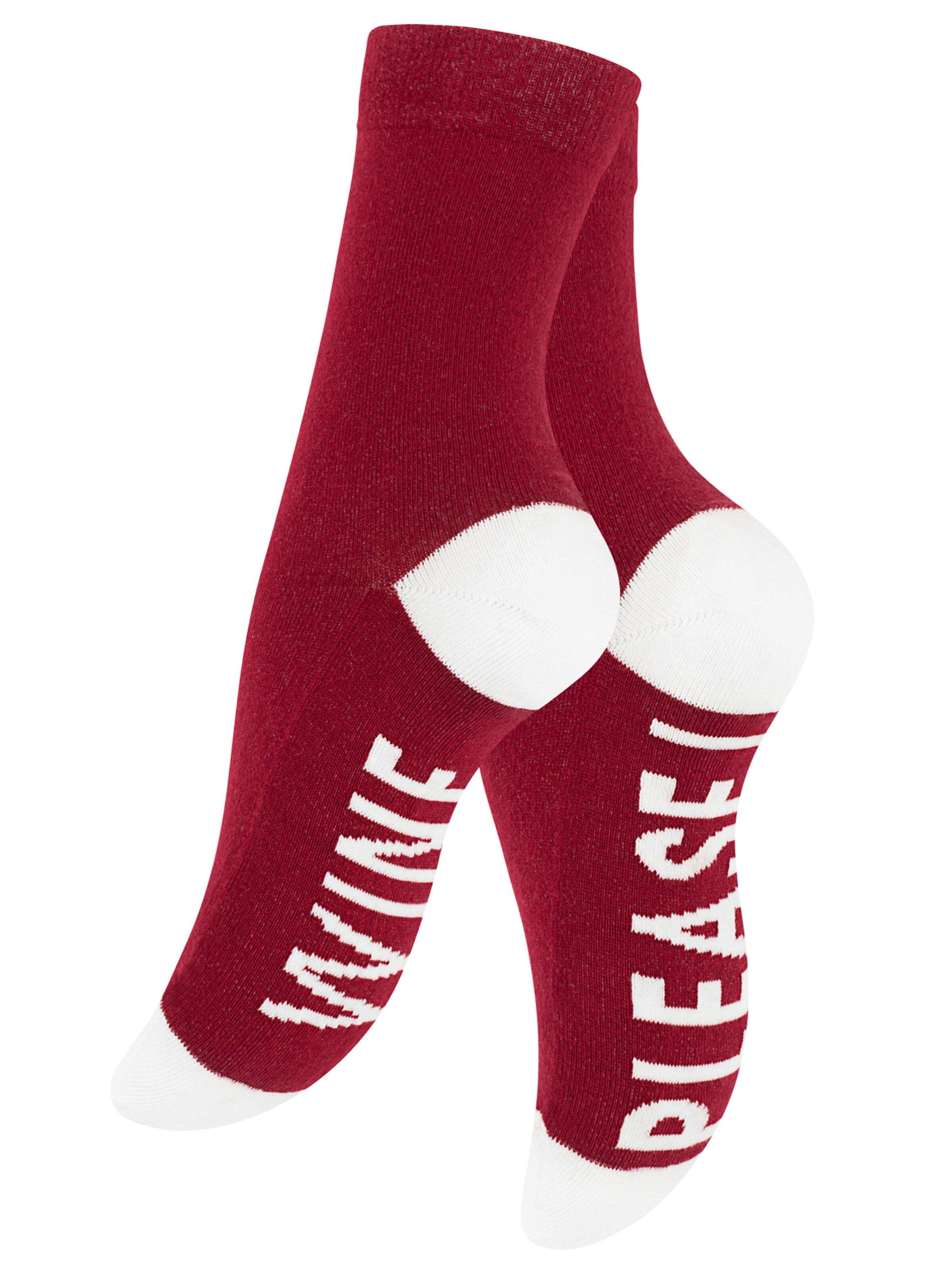 Calzino di Clark Crown in rosso