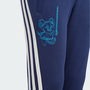 Regular Pantalon de sport 'Star Wars Young Jedi' ADIDAS SPORTSWEAR en bleu