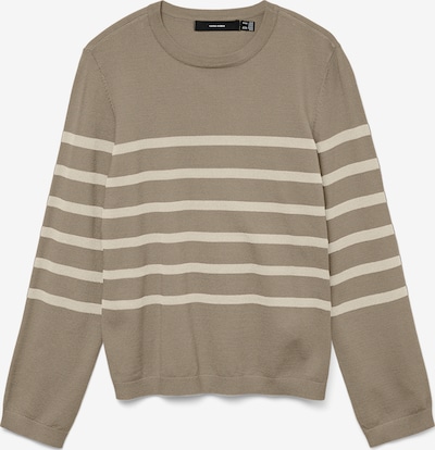 VERO MODA Pullover 'VMSABA' in XS in beige / braun, Produktansicht