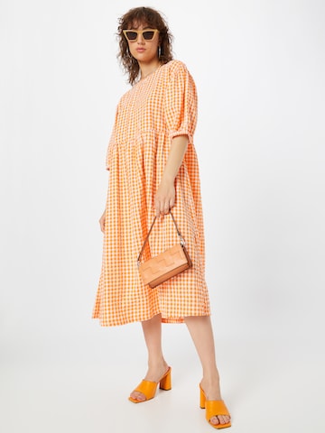 Monki Dress in Orange