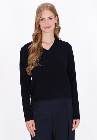 DreiMaster Klassik Trui 'Classic' in Blauw: voorkant
