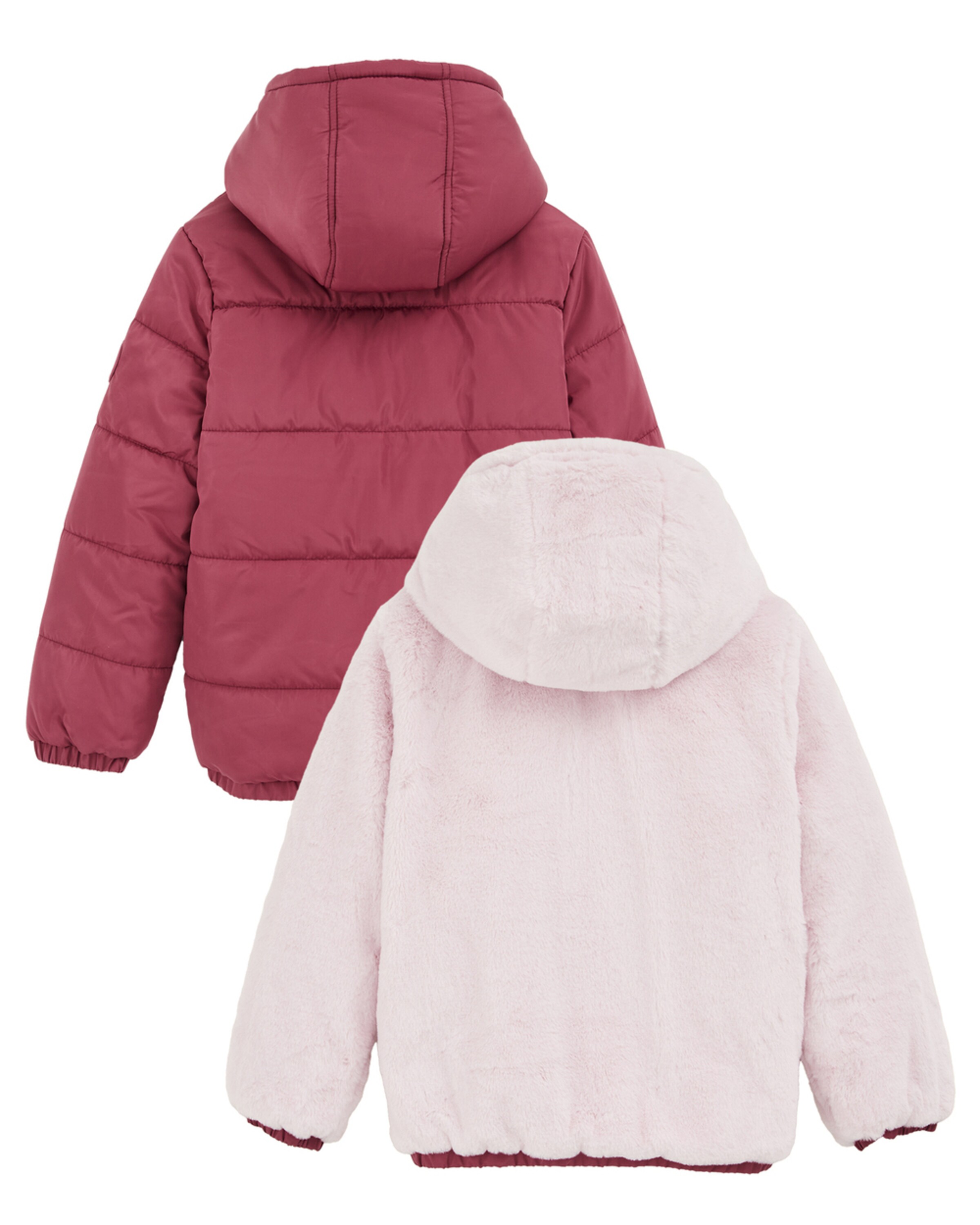 WE Fashion Демисезонная куртка в Ярко-розовый