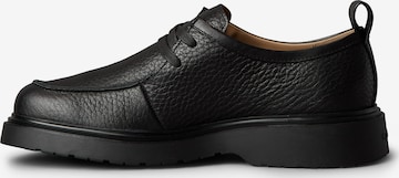 Calvin Klein JeansCipele na vezanje 'COMBAT APRON' - crna boja: prednji dio