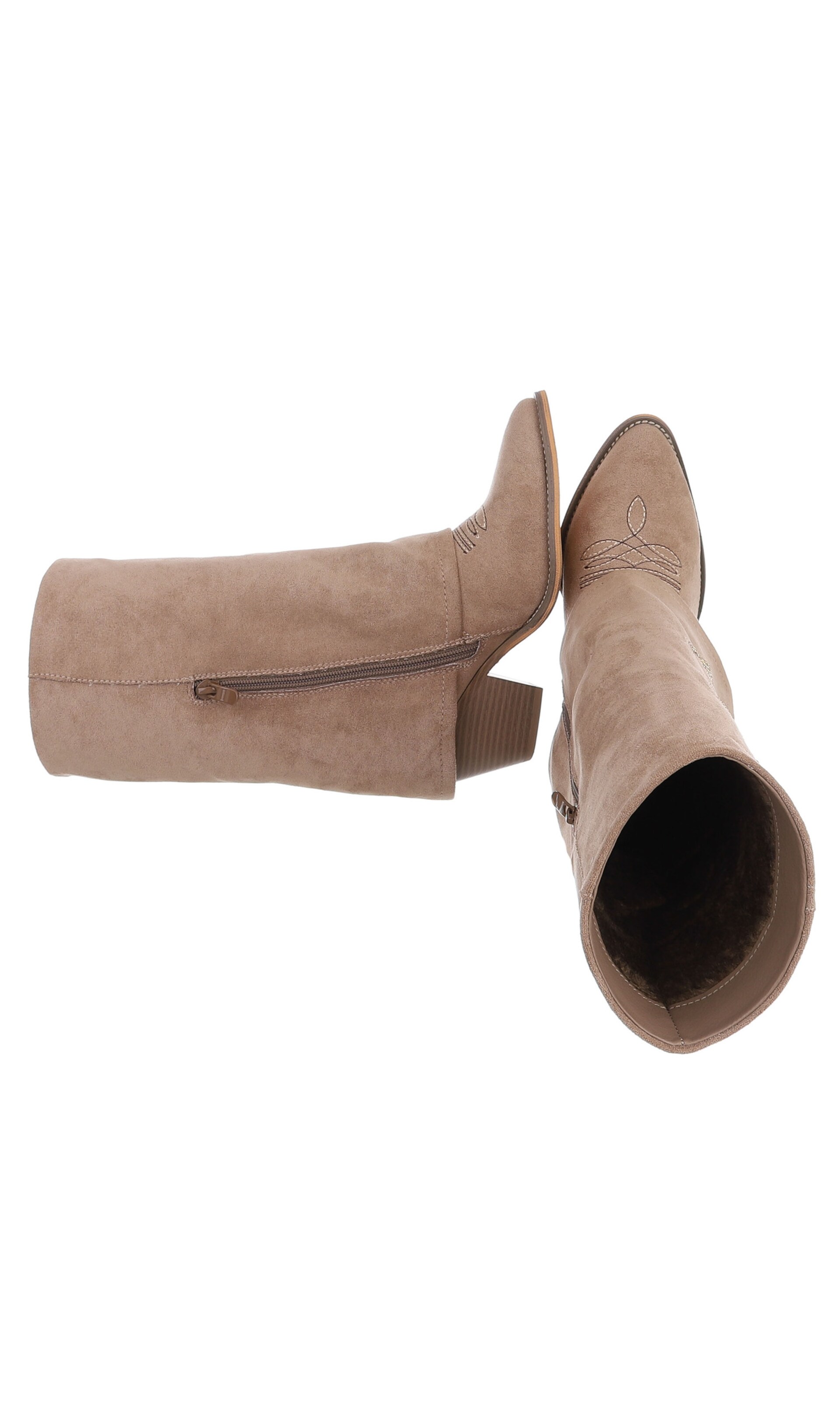 Ital-Design Cowboy Boots in Brown