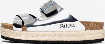 Bayton - Sapato aberto 'Tenerife' em prata: frente