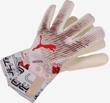 PUMA Athletic Gloves in White