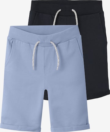 NAME IT Kalhoty 'Vermo' – modrá: přední strana