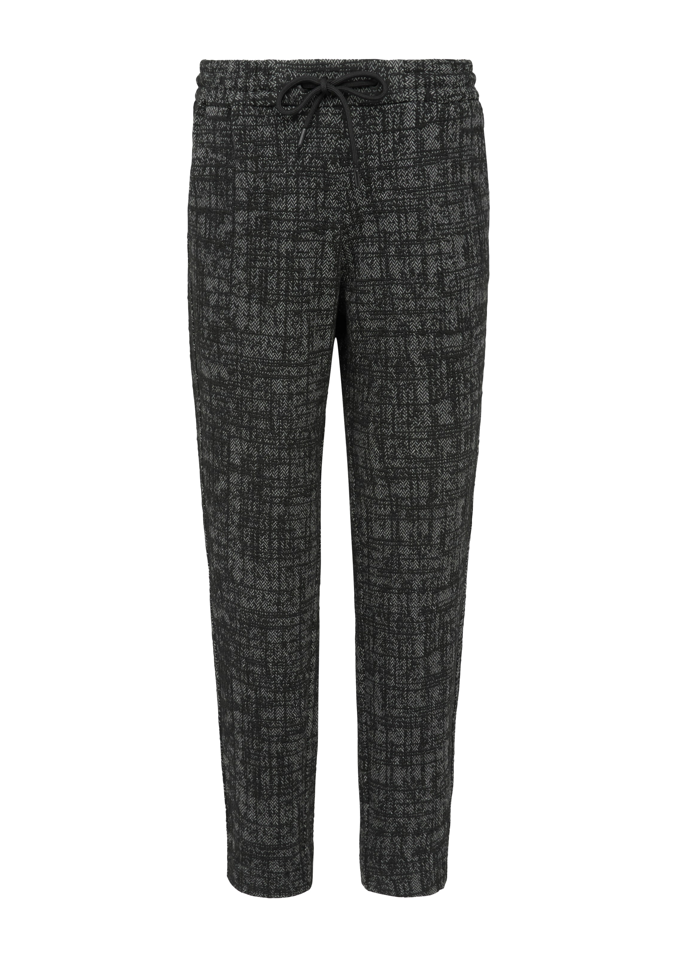 s.Oliver Tapered Hose in Schwarz: Vorderseite
