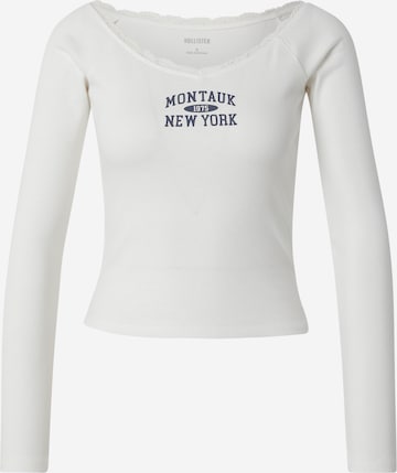HOLLISTER Shirt in Beige: front