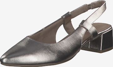 MARCO TOZZI Slingpumps '29500' in Zilver: voorkant