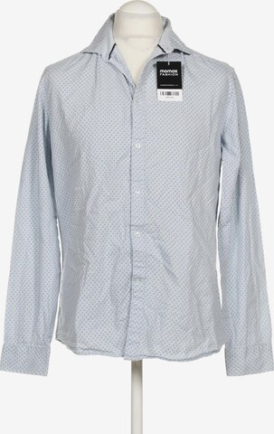 Kiabi Button Up Shirt in L in Blue: front