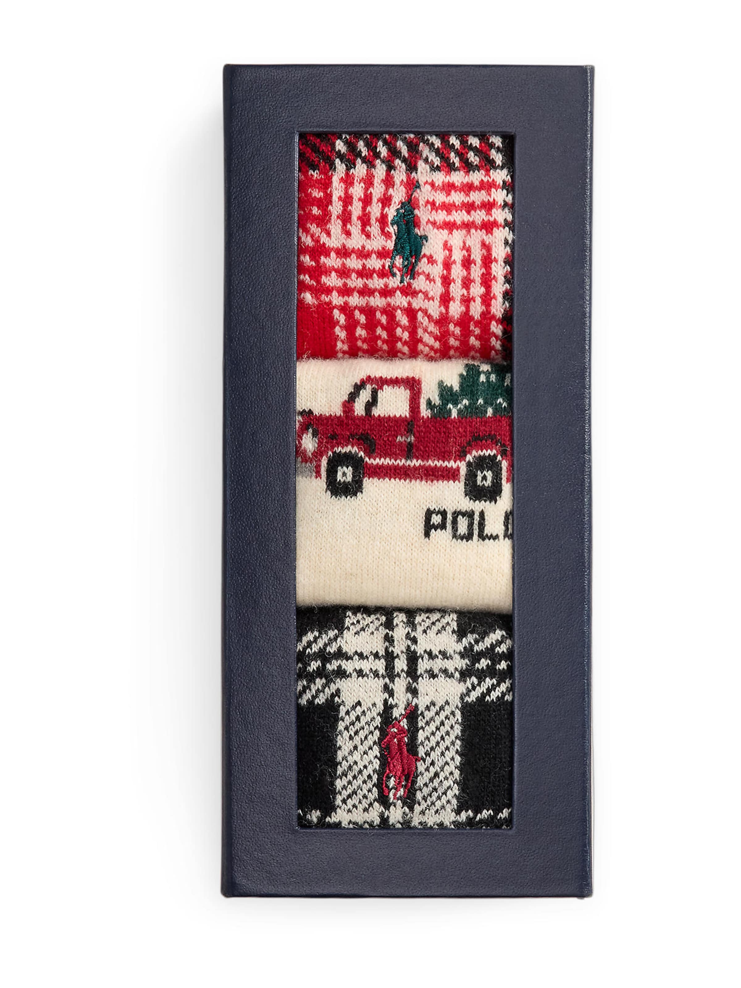 Polo Ralph Lauren Ponožky 'TRCK SHRTNG-GIFT BOX SET' - Zmiešané farby: predná strana