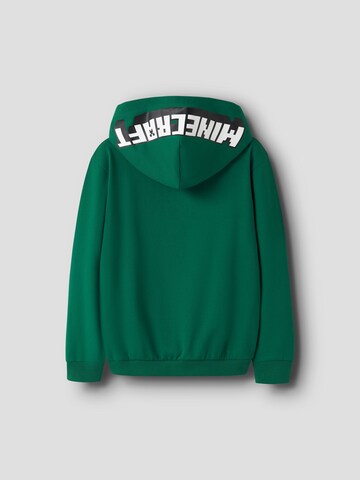 NAME IT Sweatshirt 'Minecraft' in Green