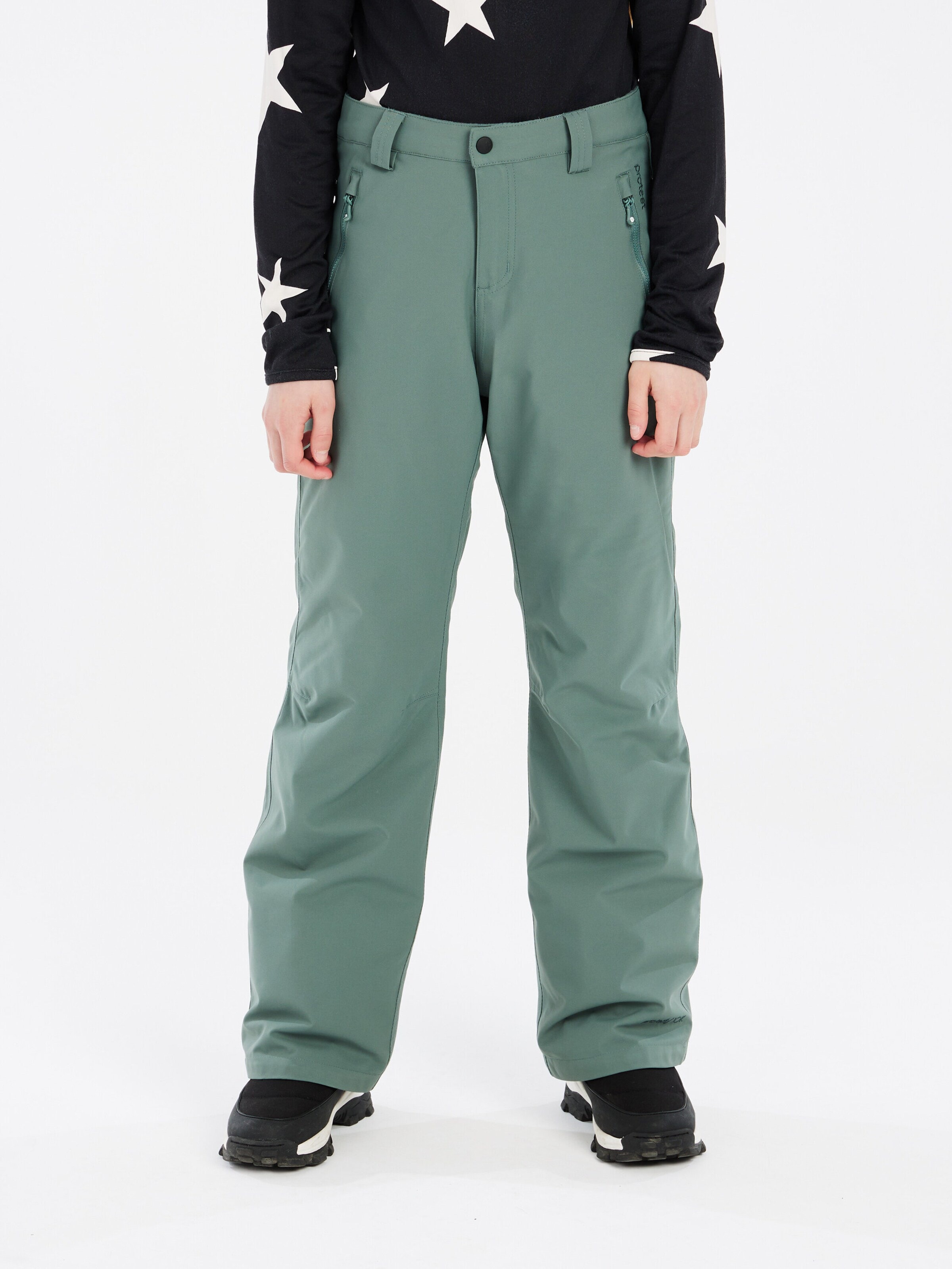 PROTEST Regular Workout Pants 'PRTSTERIO JR' in Green