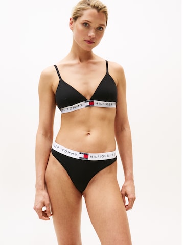 Tommy Hilfiger Underwear Стринги 'Classic' в Черный: спереди