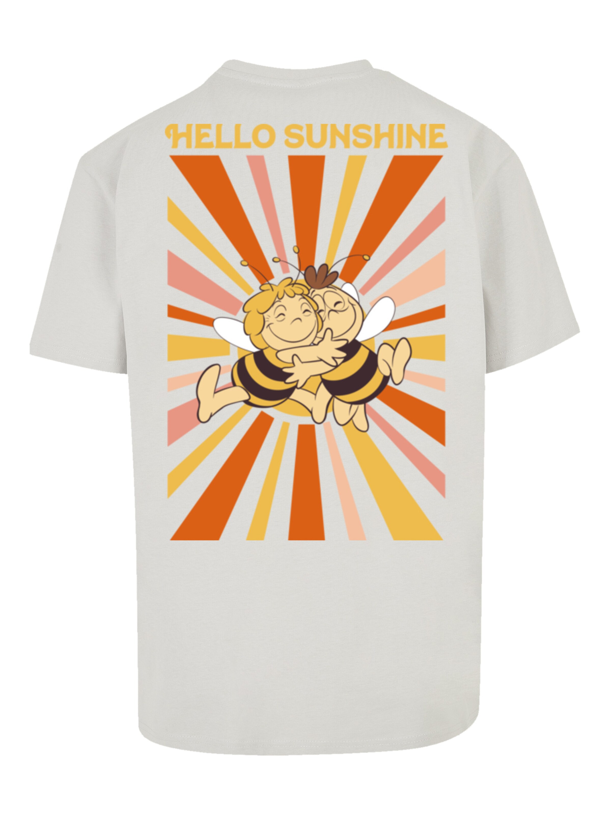 T-Shirt 'Die Biene Maja' F4NT4STIC en gris