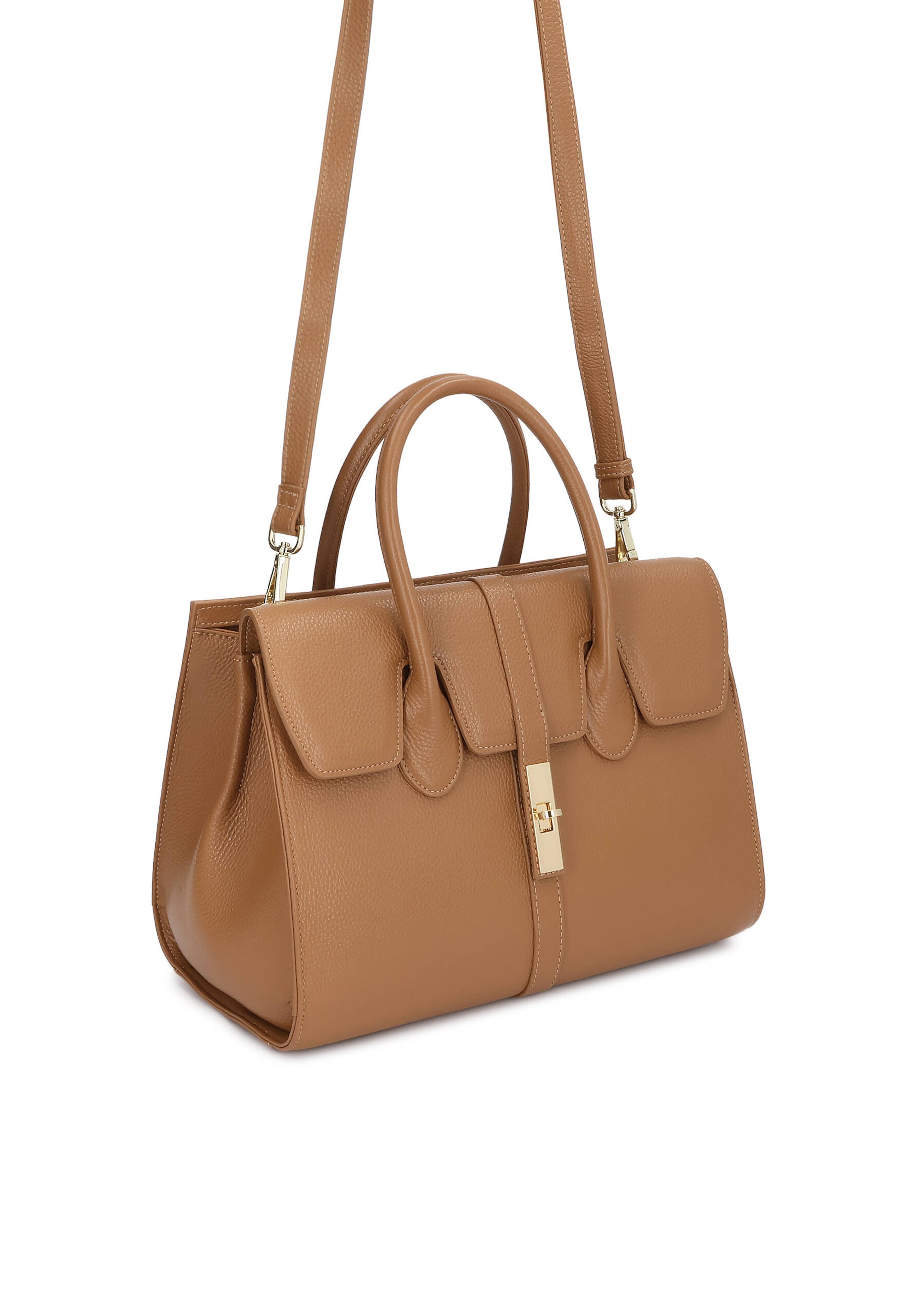 Kazar Håndtaske i brun