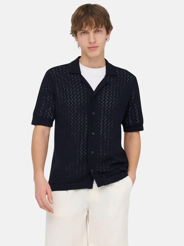 Only & Sons Shirt 'ONSSANTO'‌‌‌‌‌‌‌‌ in Blau