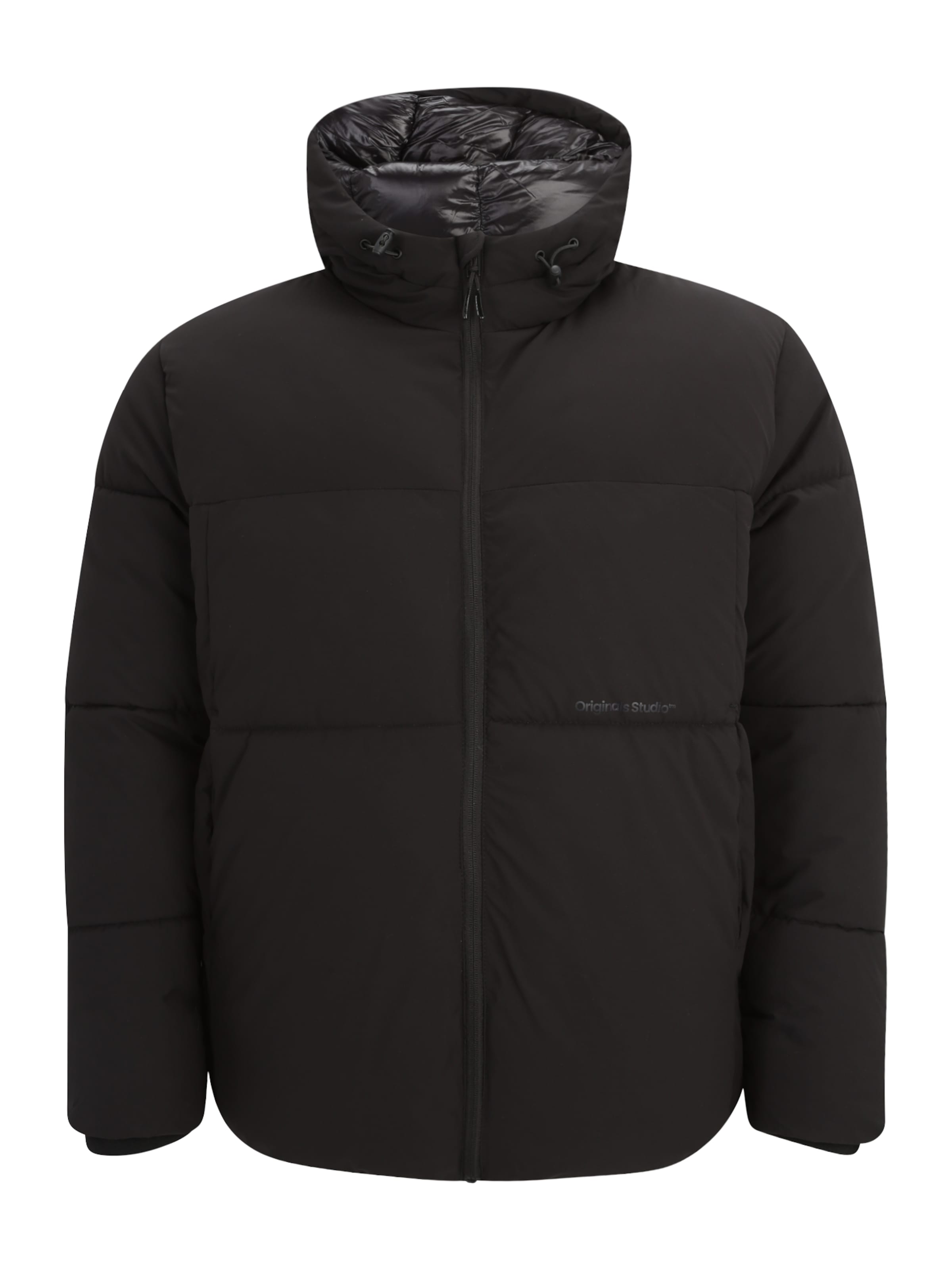 Giacca invernale 'JORVesterbro' di Jack & Jones Plus in nero: frontale