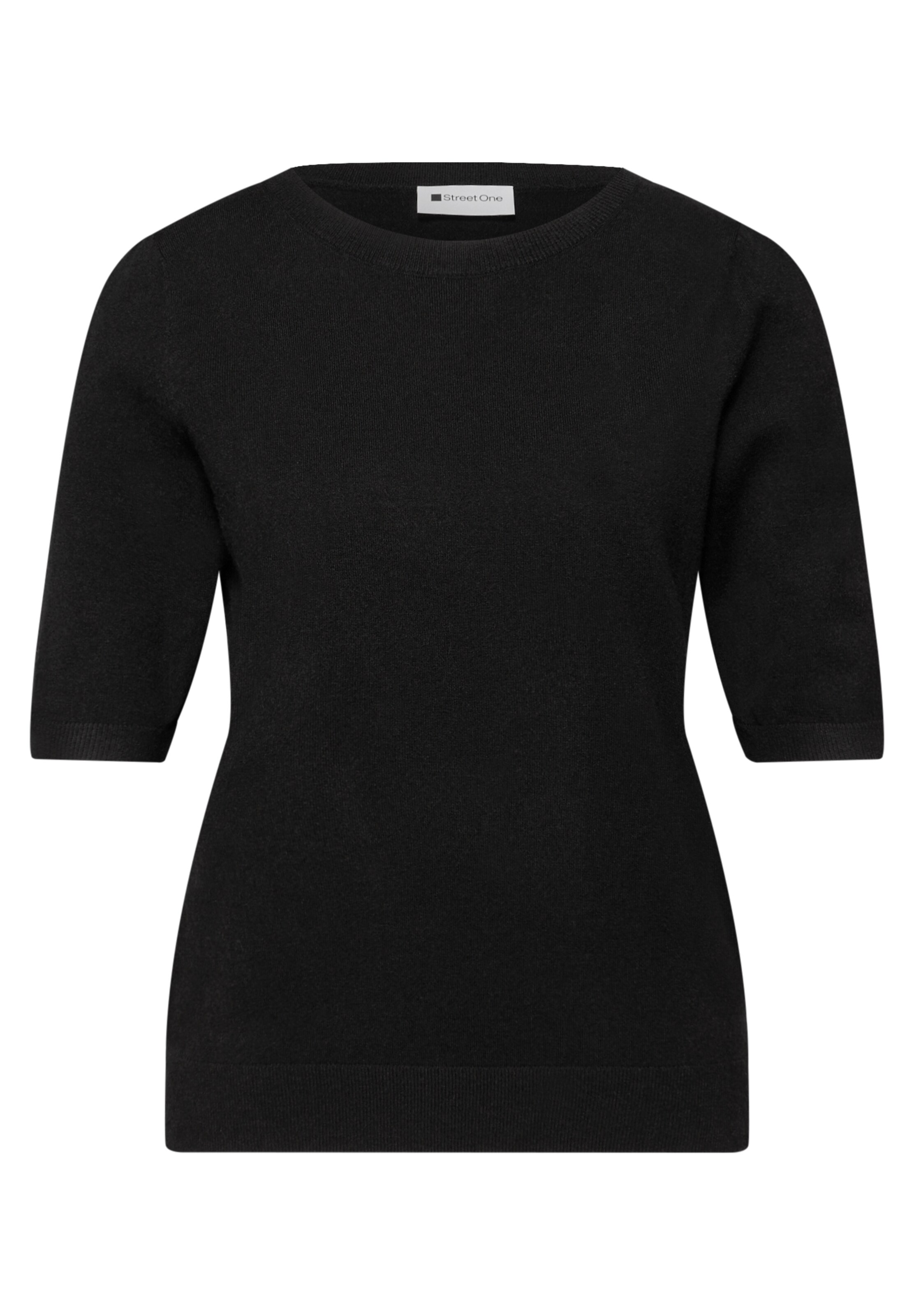STREET ONE Sweater in Black: front