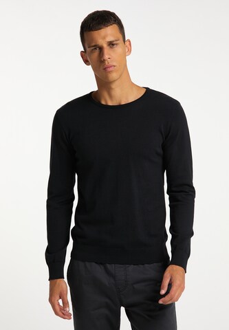 TUFFSKULL Sweater in Black: front