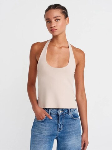 Dilvin Top 'Oberteile' in Beige: front